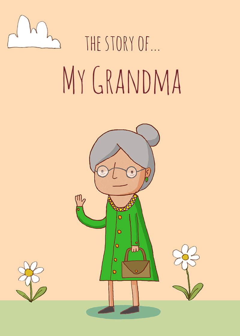 The Story of… My Grandma - Personalised Loss Book